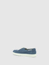 Sapatos com Atacadores em Jeans